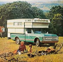 1969 Chevrolet Fleetside CST Advertisement Vintage Automobilia Camping D... - $35.02 CAD