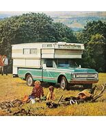 1969 Chevrolet Fleetside CST Advertisement Vintage Automobilia Camping D... - $457.58 MXN