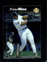 1998 Upper Deck Prime Nine #PN18 Frank Thomas Nmmt White Sox Hof - £6.92 GBP