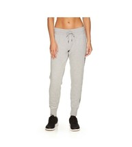 Reebok Women&#39;s Fleece Jogger Oversized Elite Cozy Grey Heather Size Large  - £15.79 GBP