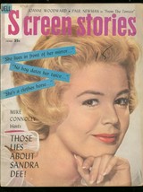 Screen Stories June 1960-SANDRA DEE-PAUL Newman Vg - £29.78 GBP