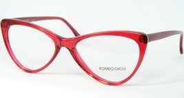 Romeo Gigli RG 39 004P Rojo Gafas Montura de Plástico 52-16-140mm Italia - £70.46 GBP