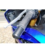 Bar End Clip-on Slider Black Acetal Plastic NEW 1994-2009 Ninja 500R EX500R - $265.93 MXN