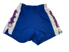 Alleson Athletics YOUTH Girls Creek Volleyball Shorts Blue/White, Large - $13.74