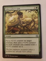 MTG Magic The Gathering Card Lifecrafter&#39;s Gift Instant Green Aether Revolt 2017 - $7.67