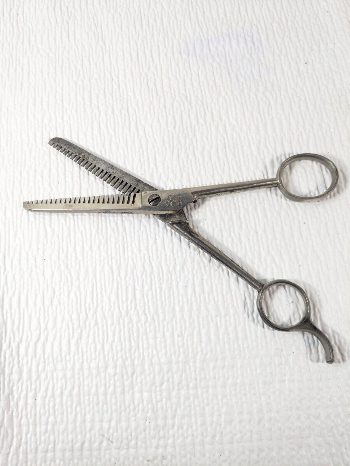 Vintage Dorko hair thinning scissors 280 Solingen Germany grooming shear... - $8.00