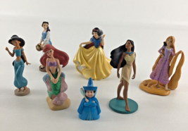 Disney Princess Deluxe Collectible Figures Toppers Rapunzel Snow White J... - £23.36 GBP