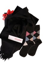 BestSockDrawer Alpaca wool scarf and EDNA socks gift box for women - £85.45 GBP