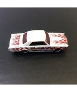 Mattel 1186 mj 1 nl Car Flames Red Line Rims Malaysia Red Tinted Windows - £11.06 GBP