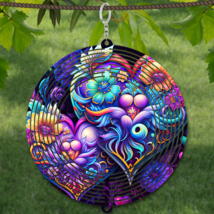 Hearts WindSpinner Wind Spinner 10&quot; /w FREE Shipping - £19.98 GBP