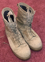Bates Gore-Tex Vibram Military JROTC Combat Boots Army Tan E30500A Men’s 10 Wide - £37.56 GBP