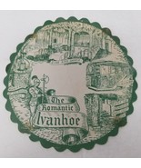 Drink Coaster Paper The Romantic Ivanhoe Chicago Theater Dungeon  Bar - £14.90 GBP