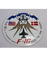 PUD IV Planned Unit Development IV Denmark Aalborg Depot Sticker F-16 De... - £13.68 GBP