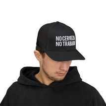 No Cerveza No Trabajo Snapback Trucker Cap Embroidered Trucker Hat - £20.02 GBP