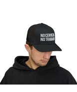 No Cerveza No Trabajo Snapback Trucker Cap Embroidered Trucker Hat - $26.00