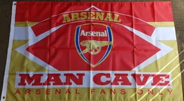 Arsenal Man Cave Flag - 3ft x 5ft - £15.98 GBP