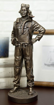 World War II Airman Aircraft Carrier Fighter Jet Pilot Statue Battle Of ... - £60.21 GBP