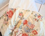 Ralph Lauren Dylan&#39;s Grove Flags &amp; Florals Queen Size Bed Skirt/Dust Ruf... - £97.31 GBP