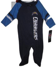 NFL Baby Onsies Chargers  6 Mo NWT Comes with Plush Football Bear - £15.73 GBP