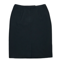 Liz Claiborne LizSport Classy Straight Black Skirt ~ Sz 8 ~ Lined ~ Knee Length  - £10.61 GBP