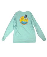 GUY HARVEY Men&#39;s 2XL Flyer Marlin Fish Boat Pocket Long Sleeve T-Shirt A... - $19.35