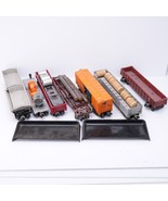 Lionel Vintage Train Car Lot 9x 3620 Spotlight 6342 Barrel 3359-55 3562-... - £97.77 GBP