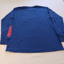 Chicago Cubs T-Shirt Blue Long Sleeve - Genuine Merchandise MLB Baseball Men’s M image 2
