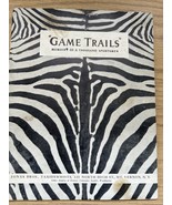 &quot; GAME TRAILS&quot; MEMOIRS OF A THOUSAND SPORTSMEN, 1939, JONAS BROS. TAXIDE... - $22.29 CAD