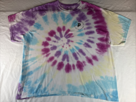 Primitive Mens T-Shirt Large 2XL Tie-Dye Graphic Logo Short Sleeve Cotton - $15.60