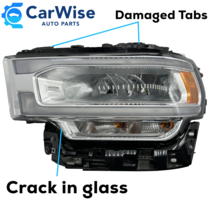 2019-24 RAM 2500 3500 LED Headlight Lamp Left Driver Mopar Headlamp 6836... - €241,80 EUR