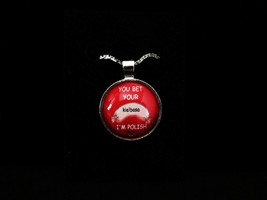 Design 24 Polish You bet your kielbasa I&#39;m Polish necklace or pierced earrings P - £3.20 GBP