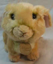 Aurora Miyoni Cute Soft Tan Lop Earred Bunny Rabbit 5&quot; Plush Stuffed Animal Toy - £12.85 GBP