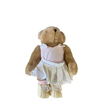 Tender Heart Treasures Plush Stuffed Animal Doll Toy Bear SKirt Tank Shoes Teddy - £15.81 GBP