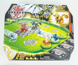 Bakugan Evo Evolution Battle Arena With Exclusive Leonidas Neon Surface Season 4 - $33.81