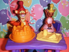 Disney Eeyore Kanga Tigger Birthday Party Set Table Chairs Cake Food Tray - £12.50 GBP
