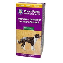 PoochPants XL Premium Washable Leakproof Dog Diaper For Heat &amp; Excitable Urinati - £23.22 GBP