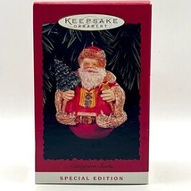 Hallmark - Evergreen Santa - Special Edition - Keepsake Ornament 1996 - £7.65 GBP