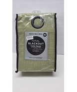 Design Solutions Green sage Blackout Curtain 84&quot; Grommet Panel Copley Sq... - $6.86 CAD