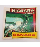 Niagara Falls Canada Vintage Original Travel Water Transfer Decal By Dec... - €21,32 EUR