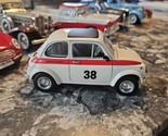 1963 Fiat Abarth 695SS 1:18 White Red ROAD SIGNATURE DELUXE EDITION - $29.70