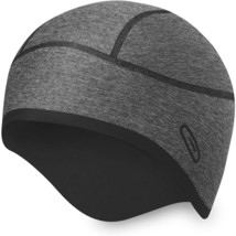 Skull Caps for Men Women - Sweat Wicking Cycling Cap Mens Beanie Hats (Grey) - £10.48 GBP