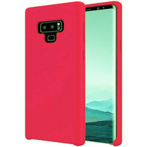 For Samsung Note 9 Liquid Silicone Gel Rubber Shockproof Case HOT PINK - £4.62 GBP