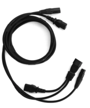 2m AC Power &amp; Signal XLR Cable for active speakers/mixer interconnect - $16.00