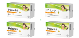 Bayer Priorin mantiene i capelli sani 4 x 60 capsule - Totale 240 capsule - $106.64