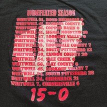 Undefeated State 2018 Champions Whitwell Tigers Men's Graphic Black T-Shirt Sz M image 5