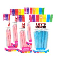 new rock candy 5 packs rock candy straws #Candy #RockCandy #CandyStraws #Sweets  - £20.77 GBP