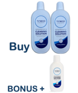 TINECO DEODORIZING &amp; CLEANING SOLUTION, 16.9Fl Oz X 2 And Get One Free 9... - $367.87 MXN