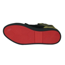 Men High Top Shoes By FIESSO AURELIO GARCIA ,Fancy Rhine stones 2402 Black Gold image 8