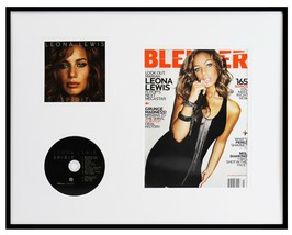 Leona Lewis 16x20 Framed 2008 Blender Magazine &amp; Spirit CD Display - £63.22 GBP