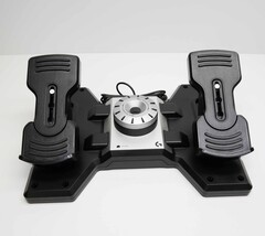 Logitech Pro Flight Rudder Pedals Gaming Controller for PC - Black image 3